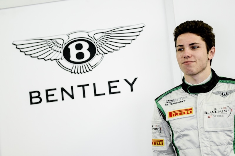 20 year-old Vincent Abril will be behind the wheel of the GT3 racer this weekend