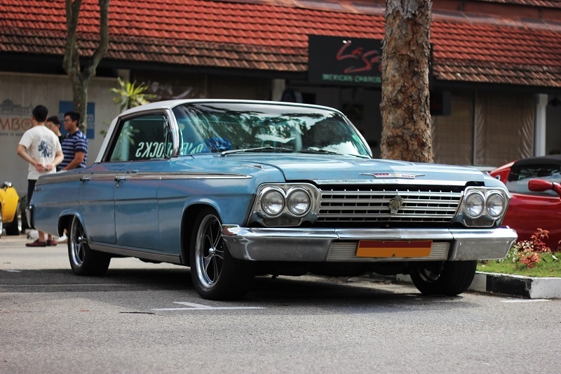  Amazingly, this Chevy Impala is RHD, and has been in Singapore since it was new in 1962!