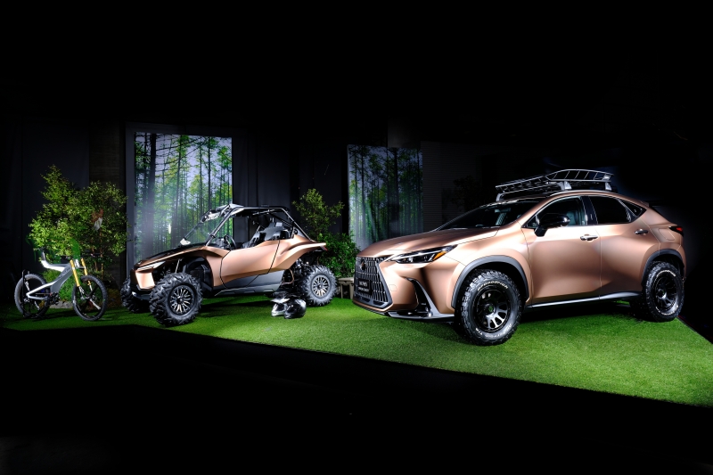 Lexus NX PHEV Offroad and ROV concepts