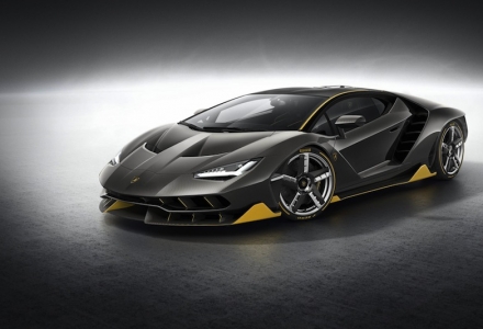 Built to honour the 100th birthday of company founder Ferruccio Lamborghini, this limited edition Lamborghini combines a lightweight carbon fibre tub and the most powerful V12 engine in the company’s history with 759 bhp, giving it a 0-100 km/h time of just 2.8 seconds and a top speed of 350 km/h. Produced in limited numbers, just 20 coupÃ©s and 20 roadsters will be made - and all are already sold.