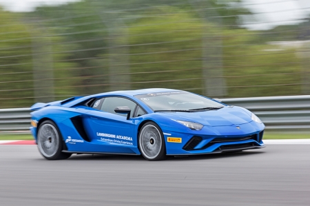L is for Lightning-quick - 
Like all Lamborghinis, the Aventador is fast. With 30 bhp more, the S pushes a crazy  730bhp and 690Nm of torque. The 6.5-litre V12 powerplant enables the car to hit the 100km/h mark in just 2.9 seconds from standstill and it will reach 200 km/h mark in 8.8 seconds. Then onto 350 km/h if the roads allow.