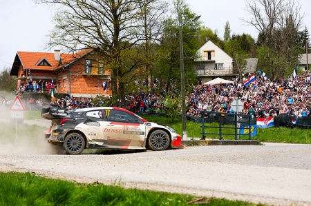 In a heartwarming gentlemen’s gesture, together with their fellow podium finishers, Evans and Martin dedicated the result to their friend and fellow competitor Craig Breen, a Hyundai WRC star who tragically lost his life in the build-up to the event.

Martin was coincidentally Breen’s co-driver between 2014 and 2018, claiming their first WRC podiums together.
