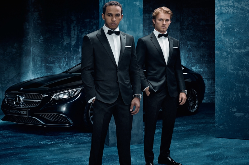 Mercedes AMG Petronas Partners Hugo Boss