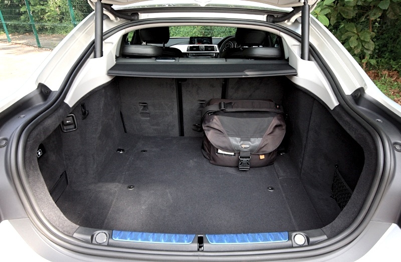 480-litres at your disposal; bring the seat's backrest down and this increases significantly to 1,300-litres