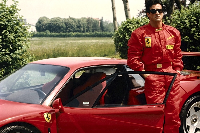 Even blockbuster star Sylvester Stallone made the trip to Fiorano in 1990 to sample the F40 himself
