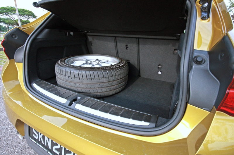 470-litres boot space is generously sized for its segment