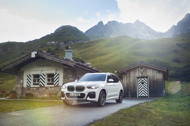 The new BMW X3 plug-in hybrid.
