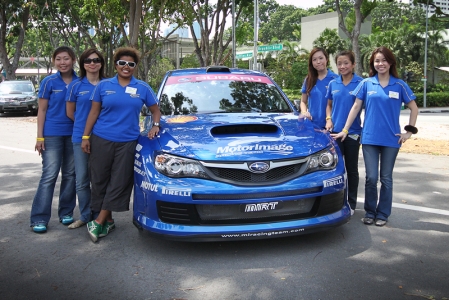 Emerging as the winner of the pack was Su-Anne Tan, a 30-year-old stay-home mother. A driver of 11 years road experience, Su-Anne in her Subaru Impreza 1.5, impressed the judges and crowd with her swift timings, precise execution and exceptional accuracy.