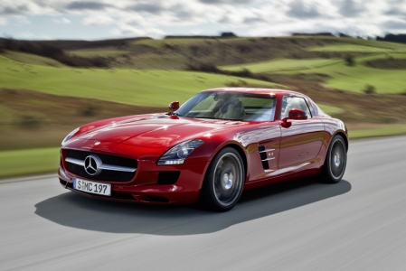 The Mercedes-Benz SLS AMG was up against 11 other contenders in the 