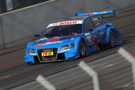 The two DTM newcomers Filipe Albuquerque and Edoardo Mortara from Audi Sport Team Rosberg will be driving A4 DTMs in light blue hues of television magazine 
