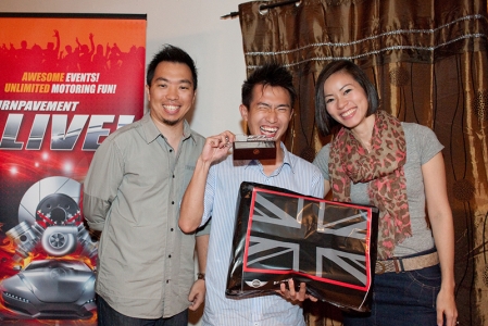 2nd place went to Entry No. 2. Owner Zach Lau was the only cabriolet who entered the competition.
