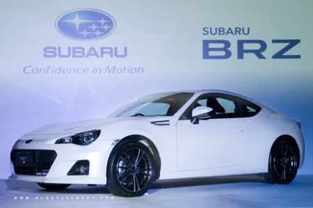 The name BRZ stands for Boxer engine, Rear-wheel drive, Zenith, which embodies Subaru’s passion to design and develop an ultimate sports car that features their core technology, the Boxer engine. Developed as a joint-project between Subaru and Toyota Motor Corporation, the BRZ realises both manufacturers’ ambitions to offer a wide range of customers a pure sports car with superior steering response and driving pleasure.
