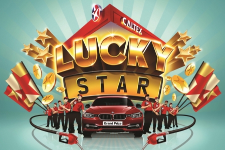 Every $30 nett spent gives customers a chance to try their luck with Caltex’s Lucky Star Promotion. Simply key your total expenditure and your vehicle’s registration number into the iPad mini at the service kiosks, and print out your lucky draw coupon and a set of 4 winning Lucky Numbers! If your slip has 4 Lucky Stars, or any permutation of your vehicle’s registration number, you win $100 and $500 Star Cash respectively. If you’re lucky enough, you might win $1,000 Star Cash, when your Lucky Numbers match up to those of your car.