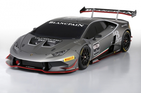 The HuracÃ¡n Super Trofeo adopts the direct-injected V10 engine from the road car, delivering 620 horsepower in race trim, and a rear-drive set-up meant to accelerate the series racers’ transition into GT racing. The vehicle weighs an ultra-light 1,270 kg, attributed to the hybrid carbon fiber/aluminum chassis and strict motorsports weight reduction. 