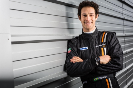 Bruno, nephew of triple Formula 1 world champion Ayrton, has extensive experience of single-seater and endurance racing. A race winner in British Formula 3 and runner up in the 2008 GP2 series, he progressed to the pinnacle of the sport racing for three seasons in Formula 1. Bruno raced with McLaren GT in a one-off appearance in the 12C GT3 at the Total 24 Hours of Spa in 2013 for customer team Von Ryan Racing. 