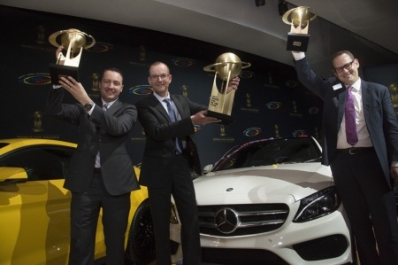 Mercedes-Benz was the only automobile manufacturer to make it into the final round of the awards with five vehicles. This commanding performance is unprecedented in the 11-year history of the 
