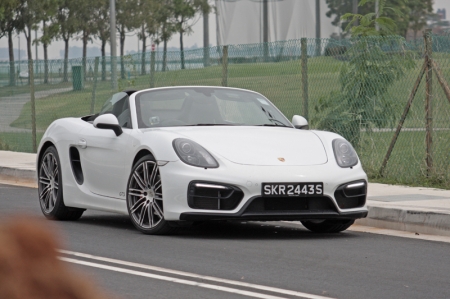 And so the Porsche Boxster GTS is one wholesome Boxster with an ebullient driving character. It is properly sticky and responsive, and delivers all the right notes; as you can see, there’s nothing to fault and Porsche deserves a round of applause for this.