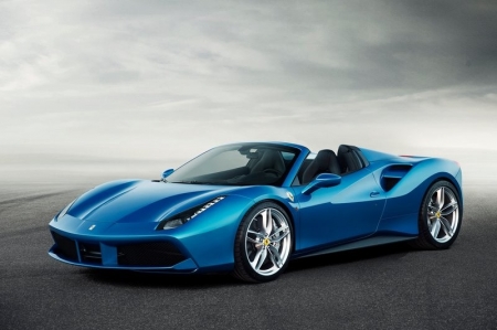 Just like every mid-engined V8 Ferrari before it, the 488 Spider's arrival comes just a few months after the coupe's, and apart from the folding roof, is mechanically identical. This means the 3.9-litre turbocharged V8 contains 661 rampaging Italian ponies, about 100 more than the old naturally aspirated 4.5-litre engine. So despite the Spider weighing about 50kg more than the GTB at 1525kg, Ferrari claims the 0-100km/h time is unchanged at 3 seconds flat. 