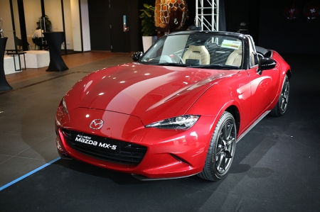 The latest 'ND' generation MX-5 was launched in Singapore at Eurokars' new $28 million Mazda Flagship Centre at Ubi, which will be a one-stop shop for customers with sales, servicing and spare parts services. 