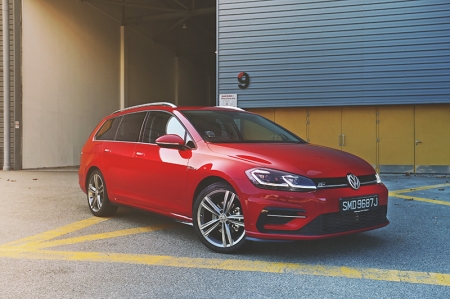 From the time it was first introduced here some four years ago, the Volkswagen Golf Variant was always only available in R-Line form. Perhaps the sporty trim was specced to help alleviate the age-old perception that estate cars look like hearses? I would never know.