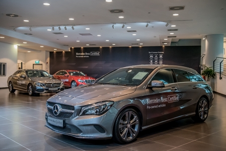 Under the Mercedes-Benz certification, owners can be confident that the vehicle technical standards are strictly adhered to. This means that every vehicle’s exterior, interior, mileage and service record are reviewed thoroughly by trained technicians (by Mercedes-Benz authorized dealer Cycle & Carriage) to ensure optimal vehicle performance and condition.