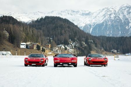 But, that’s not what Lamborghini’s Polo Storico club thinks. In line with the Italian marque’s 60th anniversary celebrations, the club has kickstarted its celebrations by taking part in the ICE motoring event and international concours d’elegance.

The best bit? It’s held in the beautiful setting of the St. Moritz frozen lake.