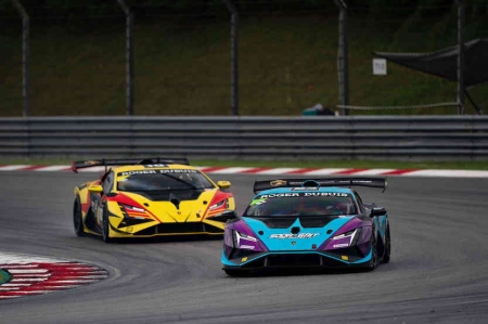 The international field of PRO, PRO-AM, AM and Lamborghini Cup drivers fought for supremacy over two jam-packed races.

Winning high praise from both drivers and teams was the star of the show - the new 3rd-generation Lamborghini Huracán Super Trofeo EVO2, which made its Asian debut in Malaysia.

