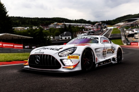 From June 29th to July 2nd, the iconic Circuit de Spa-Francorchamps bore witness to a record-breaking grid of over 70 GT3 cars, and amidst the high-octane action, MSI proudly showcased its special liveried Mercedes-AMG GT3, the #87 beast, racing for glory in the Pro Cup.
