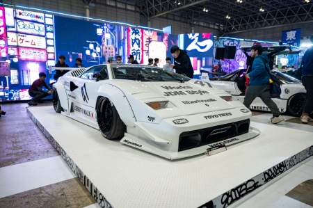 Tokyo Auto Salon 2024 was a spectacle to behold, especially with Liberty Walk's unveiling of an '80s supercar icon, transforming it into a modern-day katana.

Wataru Kato once again captured the essence of the show with his latest creation.
