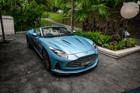 If the sheer magnetism of the DB12’s power, ravishing aesthetics, and lavish comforts aren’t quite enough to captivate your senses, Aston Martin Singapore has just released another ace up its sleeve: the DB12 Volante.

This open-top incarnation of what’s affectionately known as the world’s first Super Tourer (a delightful hybrid of ‘supercar’ and ‘grand tourer’) recently made its grand debut.
